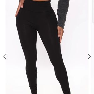 Fashion Nova Black Legging High Waist